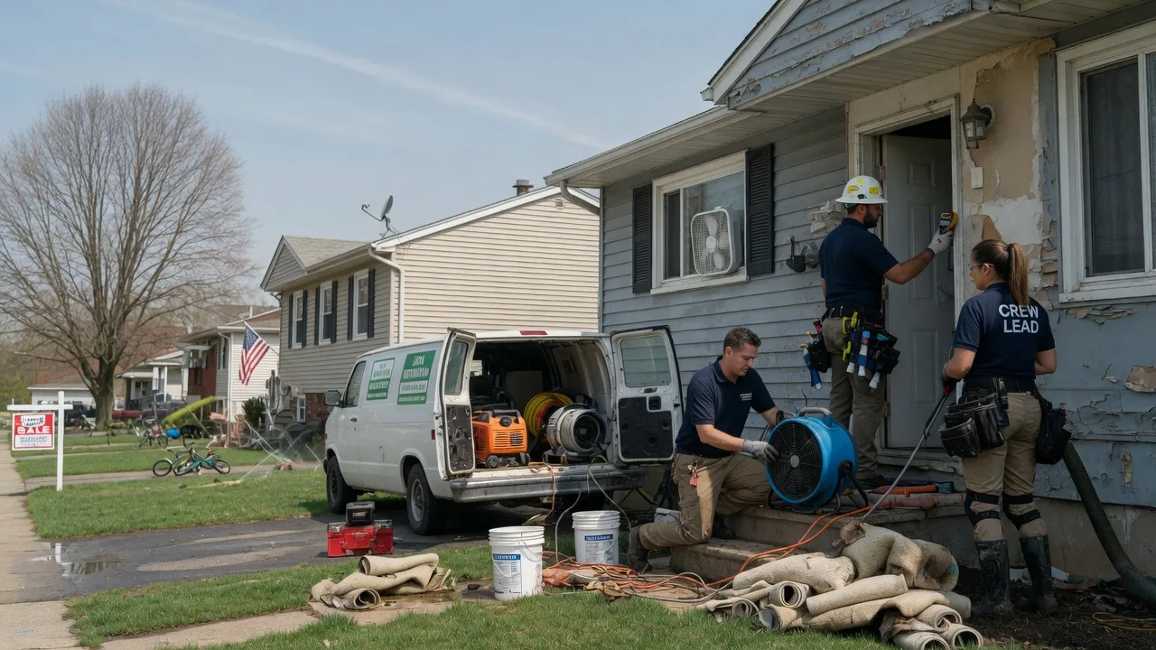 Flood Cleanup in Glendale Heights, IL near me